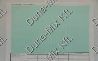 Helyszín vázlat fekvő 1
